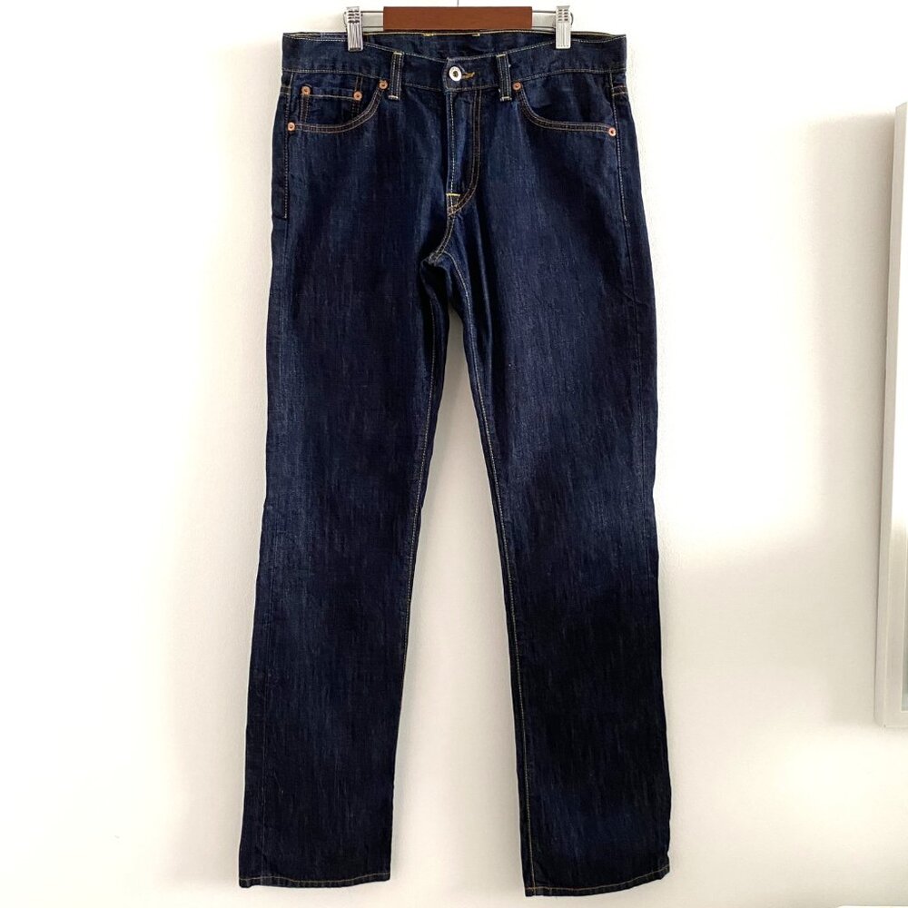 Lucky Brand Dungarees Straight Slim Jeans Size 31 x 33